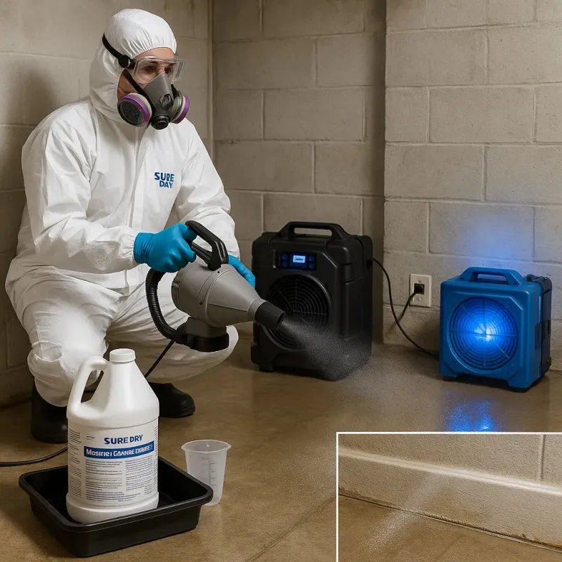 Sanitization and Odor Removal process in Osakis, MN