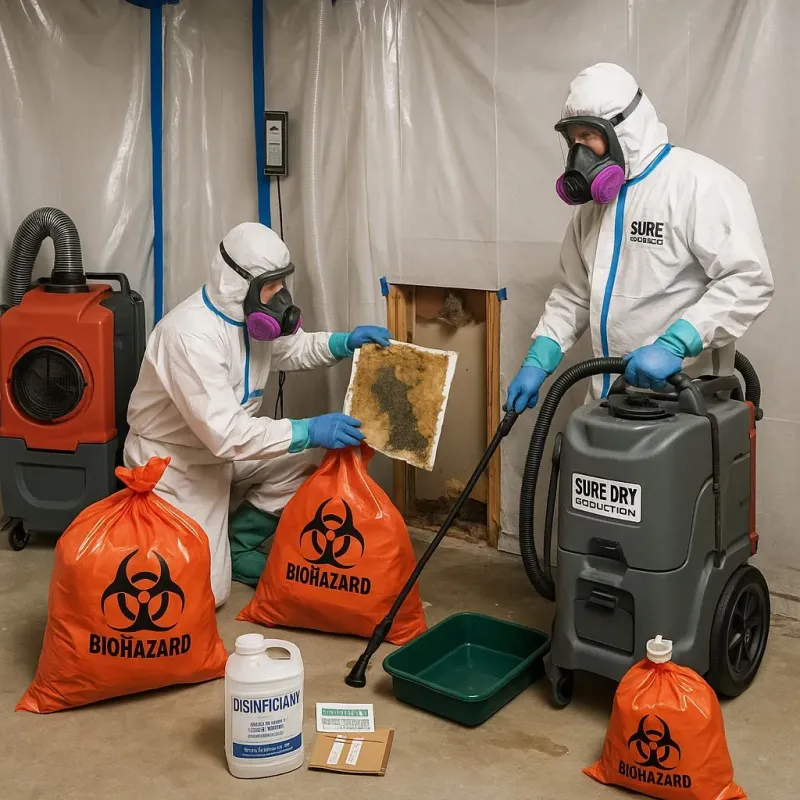 Contaminated Water Handling Protocols process in Osakis, MN