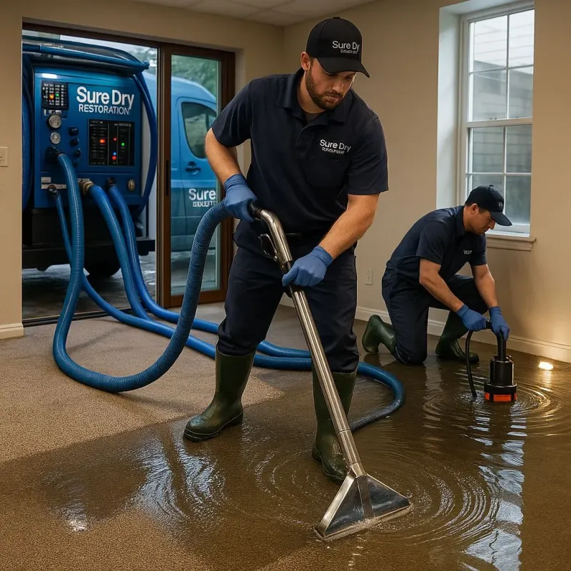 Water Extraction and Removal process in Osakis, MN